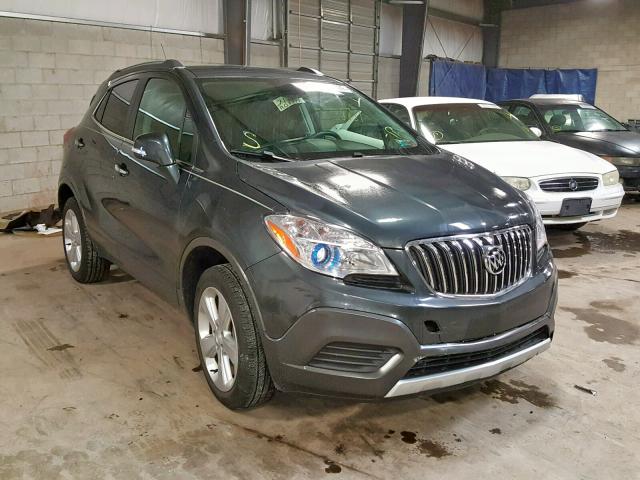 KL4CJESB4GB744909 - 2016 BUICK ENCORE GRAY photo 1