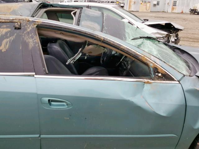 1N4BL11E72C129134 - 2002 NISSAN ALTIMA SE GREEN photo 9