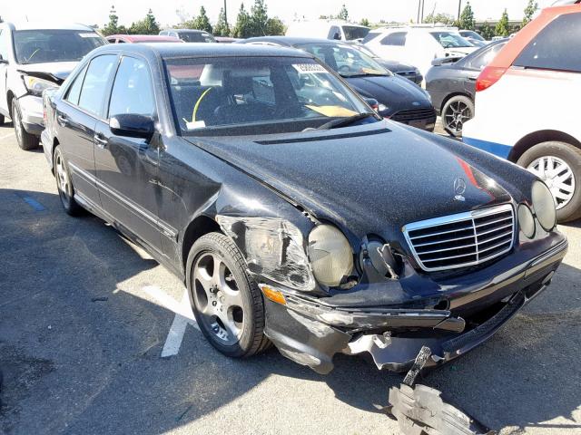 WDBJF65J81B245978 - 2001 MERCEDES-BENZ E 320 BLACK photo 1