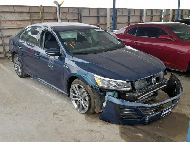 1VWAA7A33JC036863 - 2018 VOLKSWAGEN PASSAT S BLUE photo 1