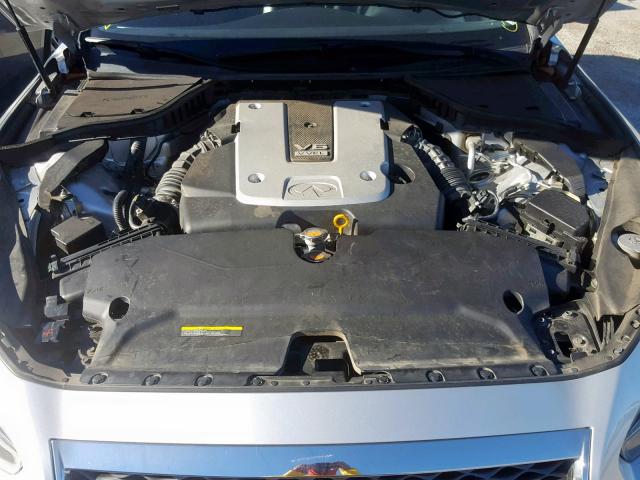 JN1BV7AR7EM681633 - 2014 INFINITI Q50 BASE SILVER photo 7