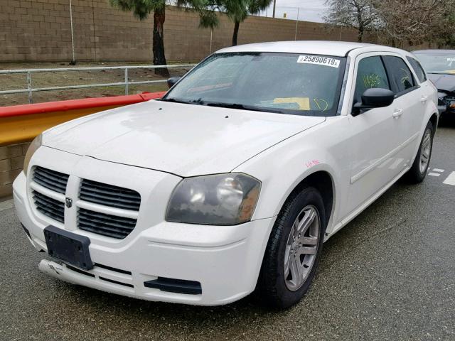 2D4FV47T26H416514 - 2006 DODGE MAGNUM SE WHITE photo 2