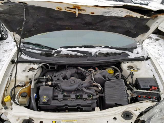 1C3EL75R75N602275 - 2005 CHRYSLER SEBRING GT WHITE photo 7