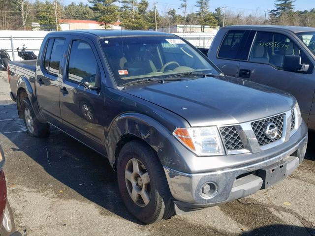 1N6AD07W45C403338 - 2005 NISSAN FRONTIER C GRAY photo 1