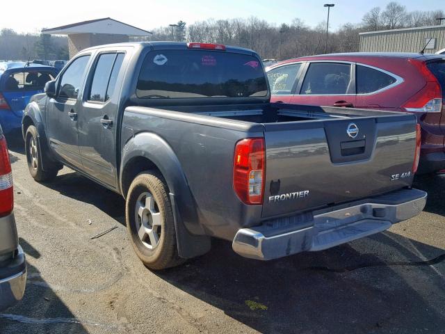 1N6AD07W45C403338 - 2005 NISSAN FRONTIER C GRAY photo 3