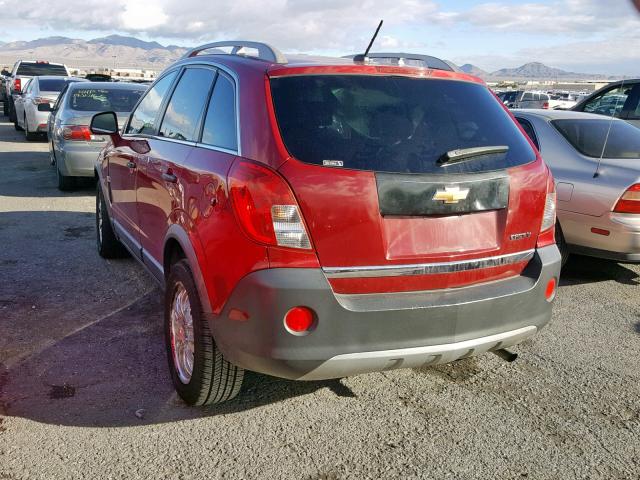 3GNAL2EK4ES665184 - 2014 CHEVROLET CAPTIVA LS 红色 照片 3