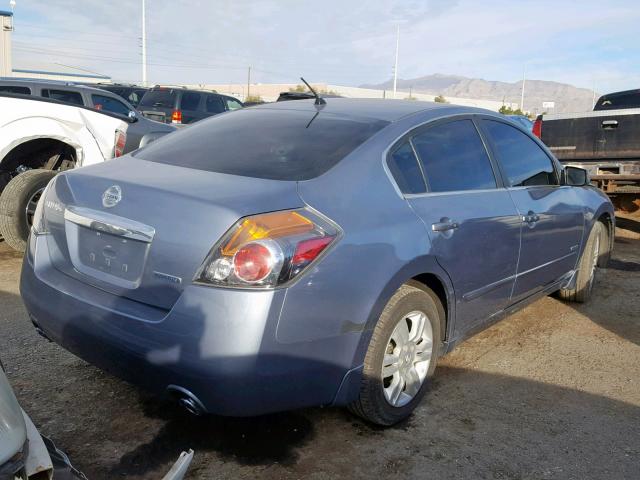 1N4CL2APXAC111253 - 2010 NISSAN ALTIMA HYB BLUE photo 4