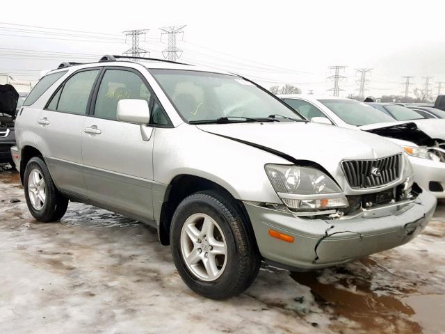 JT6HF10UXY0102659 - 2000 LEXUS RX 300 SILVER photo 1