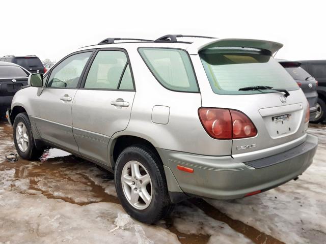 JT6HF10UXY0102659 - 2000 LEXUS RX 300 SILVER photo 3