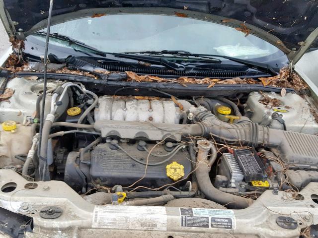 3C3EL55H7XT538947 - 1999 CHRYSLER SEBRING JX GRAY photo 7