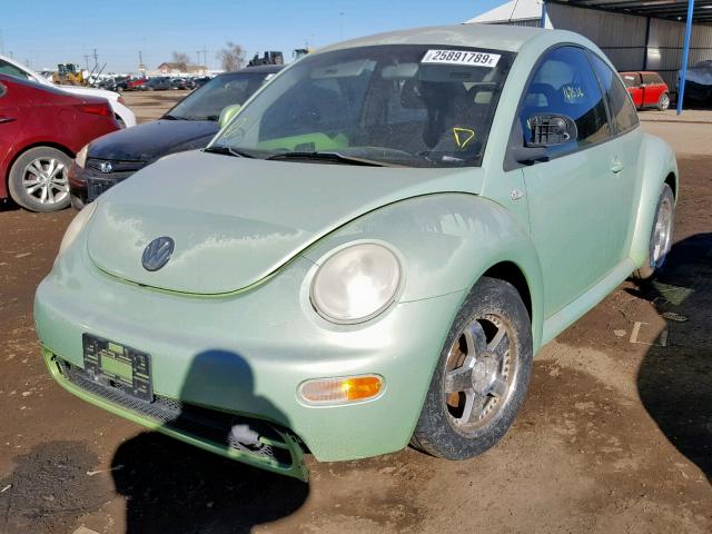 3VWCA21C1XM422913 - 1999 VOLKSWAGEN NEW BEETLE თეთრი ფოტო 2