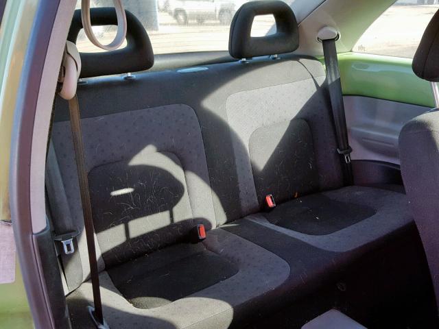 3VWCA21C1XM422913 - 1999 VOLKSWAGEN NEW BEETLE თეთრი ფოტო 6