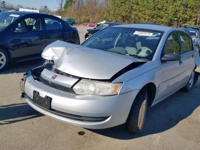 1G8AF52F53Z178756 - 2003 SATURN ION LEVEL SILVER photo 2