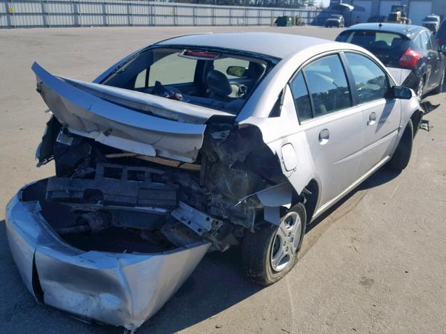 1G8AF52F53Z178756 - 2003 SATURN ION LEVEL SILVER photo 4