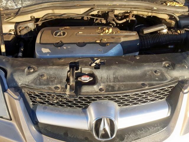 2HNYD18824H557026 - 2004 ACURA MDX TOURIN GOLD photo 7