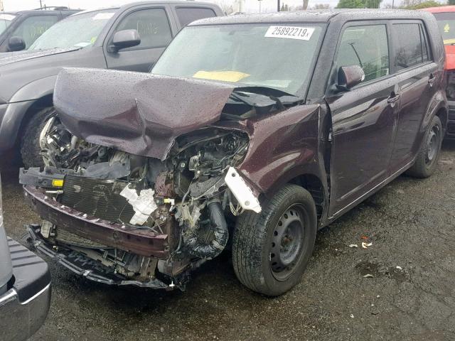 JTLZE4FE1CJ006928 - 2012 TOYOTA SCION XB 勃艮第红 照片 2