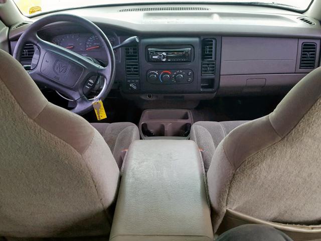 1D7HG48N73S159005 - 2003 DODGE DAKOTA QUA BEIGE photo 9