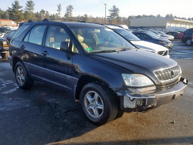 JTJHF10U220268820 - 2002 LEXUS RX 300 BLACK photo 1