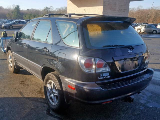 JTJHF10U220268820 - 2002 LEXUS RX 300 BLACK photo 3