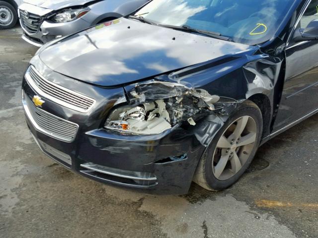 1G1ZC5E04CF200541 - 2012 CHEVROLET MALIBU 1LT BLACK photo 9