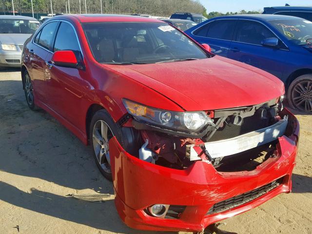 JH4CU2F85DC011198 - 2013 ACURA TSX SE RED photo 1