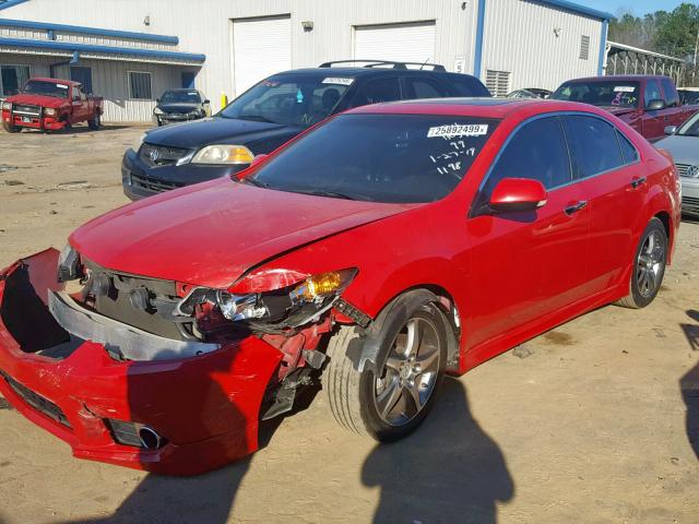 JH4CU2F85DC011198 - 2013 ACURA TSX SE RED photo 2