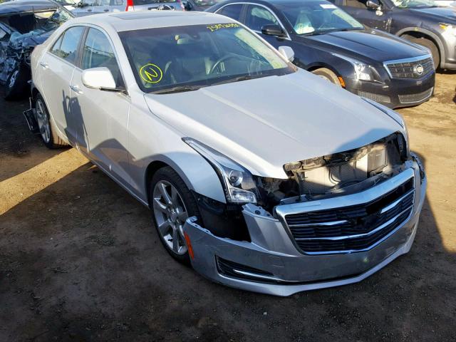 1G6AB5RX0F0105323 - 2015 CADILLAC ATS LUXURY SILVER photo 1