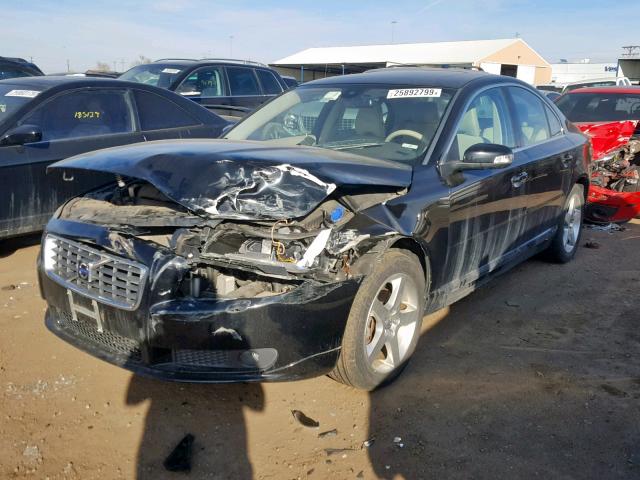 YV1AH992391100634 - 2009 VOLVO S80 T6 BLACK photo 2