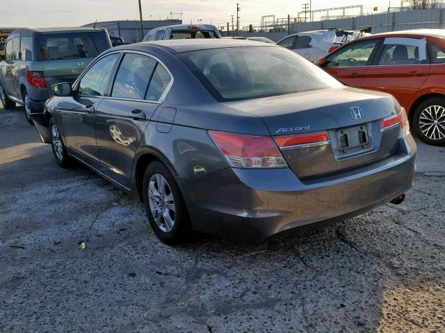 1HGCP2F49CA034131 - 2012 HONDA ACCORD LXP GRAY photo 3