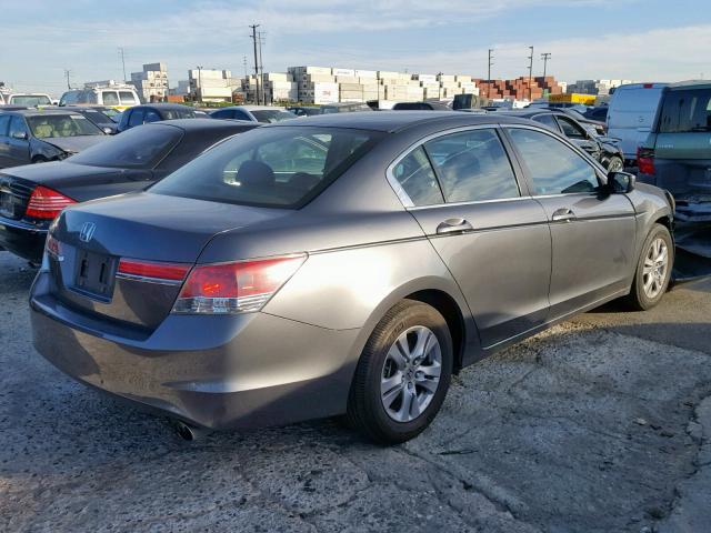 1HGCP2F49CA034131 - 2012 HONDA ACCORD LXP GRAY photo 4