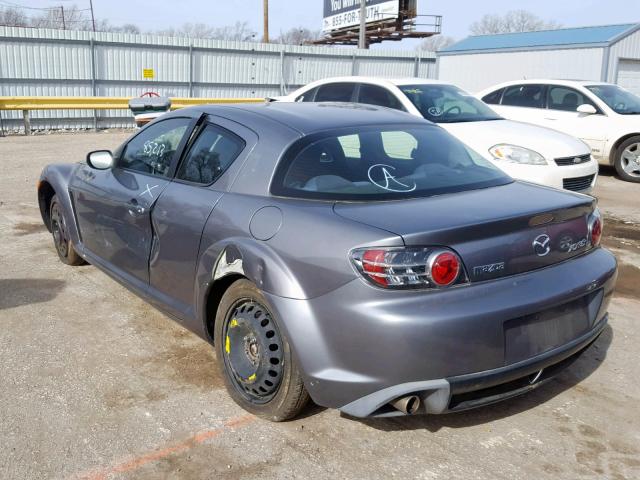 JM1FE173150141880 - 2005 MAZDA RX8 SILVER photo 3