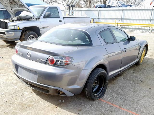 JM1FE173150141880 - 2005 MAZDA RX8 SILVER photo 4