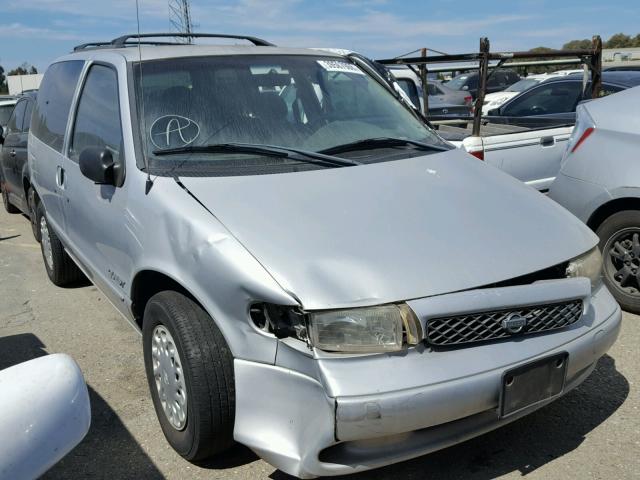 4N2ZN111XWD823801 - 1998 NISSAN QUEST XE SILVER photo 1