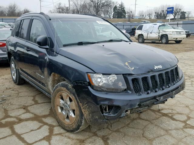 1C4NJCBA4ED728317 - 2014 JEEP COMPASS SP BLACK photo 1