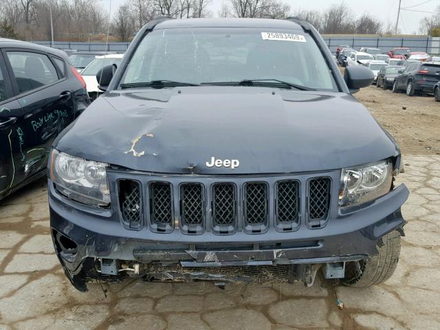 1C4NJCBA4ED728317 - 2014 JEEP COMPASS SP BLACK photo 9