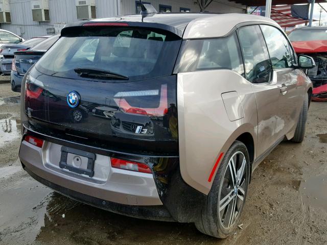 WBY1Z4C51EV275880 - 2014 BMW I3 REX Qəhvəyi foto 4
