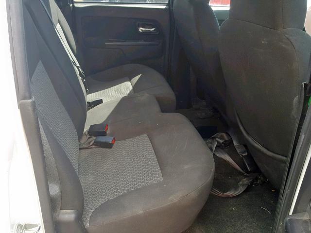 1GCDSCF96B8132624 - 2011 CHEVROLET COLORADO L WHITE photo 6