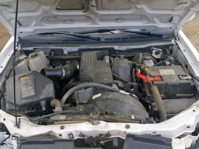 1GCDSCF96B8132624 - 2011 CHEVROLET COLORADO L WHITE photo 7