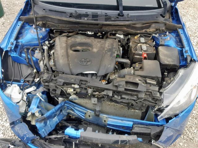 3MYDLBZV3GY110271 - 2016 TOYOTA SCION IA BLUE photo 7