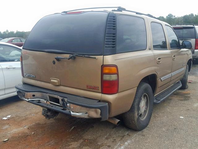 1GKEC13TX1J200375 - 2001 GMC YUKON GOLD photo 4