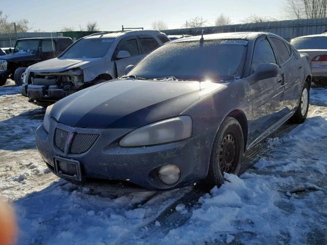 2G2WP522151341537 - 2005 PONTIAC GRAND PRIX TEAL photo 2