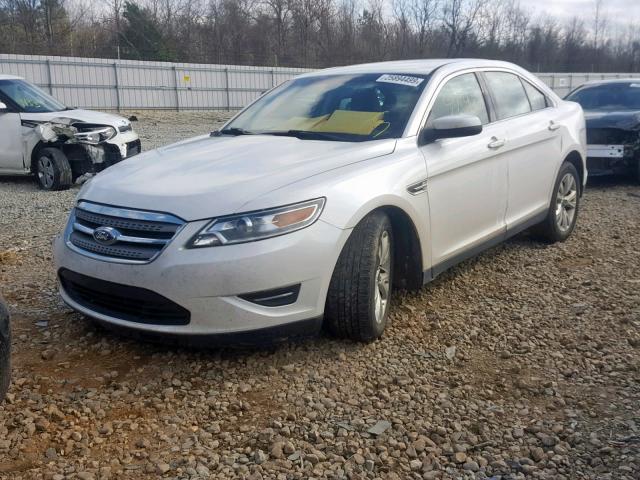 1FAHP2EW7CG132830 - 2012 FORD TAURUS SEL WHITE photo 2