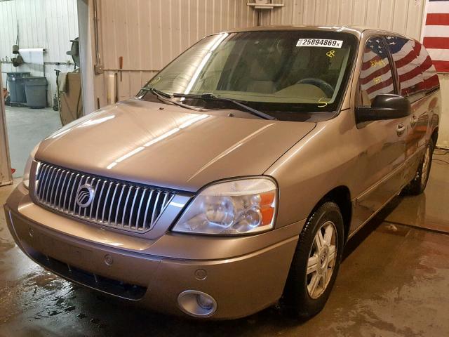 2MRZA20284BJ06294 - 2004 MERCURY MONTEREY TAN photo 2