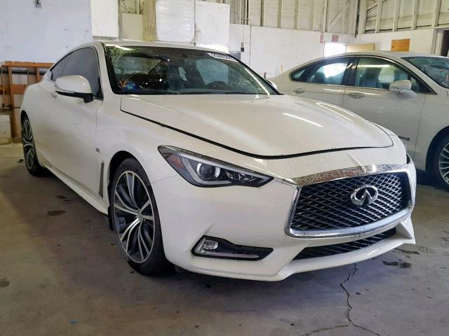 JN1EV7EKXHM362953 - 2017 INFINITI Q60 PREMIU WHITE photo 1