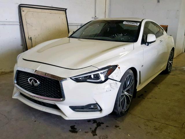 JN1EV7EKXHM362953 - 2017 INFINITI Q60 PREMIU WHITE photo 2