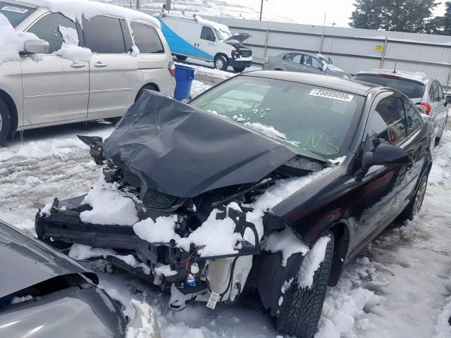 1G2AL18F287307591 - 2008 PONTIAC G5 BLACK photo 2
