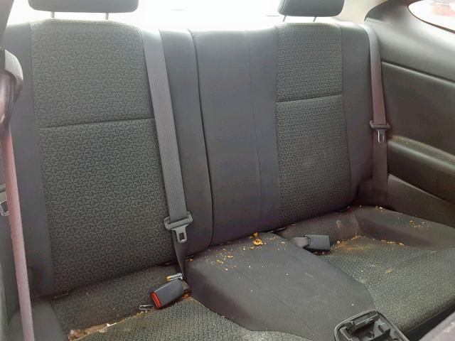 1G2AL18F287307591 - 2008 PONTIAC G5 BLACK photo 6
