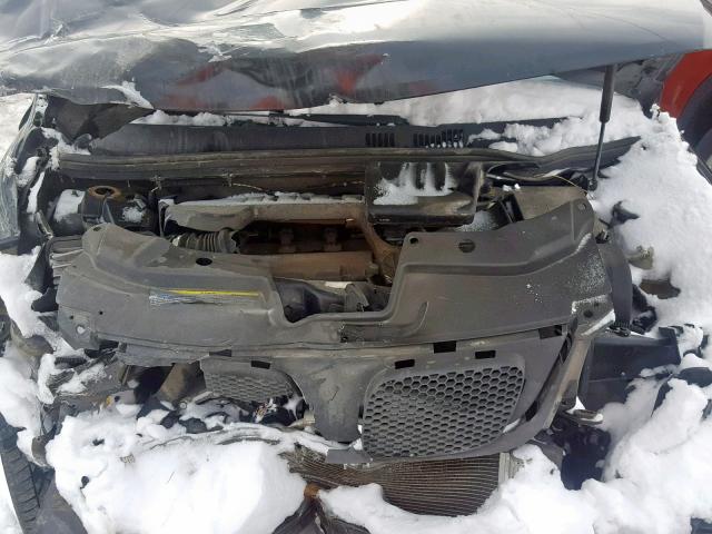 1G2AL18F287307591 - 2008 PONTIAC G5 BLACK photo 7