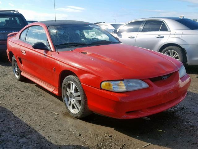 1FALP42T5RF102241 - 1994 FORD MUSTANG GT RED photo 1