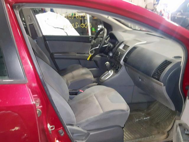 3N1AB61E78L617358 - 2008 NISSAN SENTRA 2.0 RED photo 5